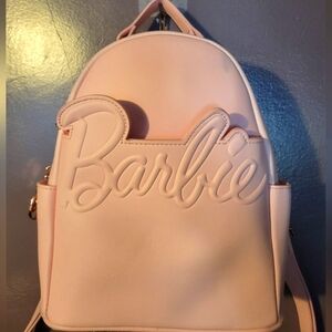 Loungefly Barbie Concertable Mini Backpack Rose Gold Chains NEW